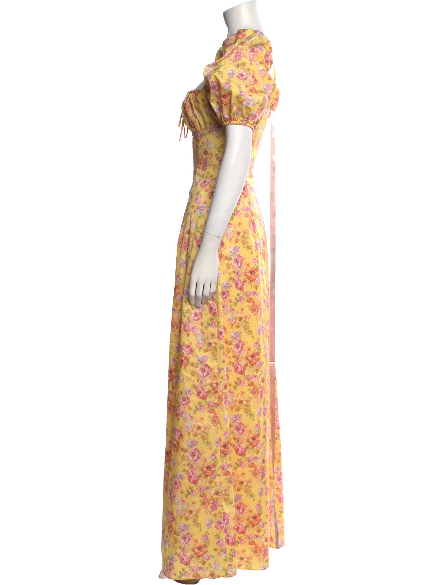 House of CB London Floral Print Long Dress w/ Tags
