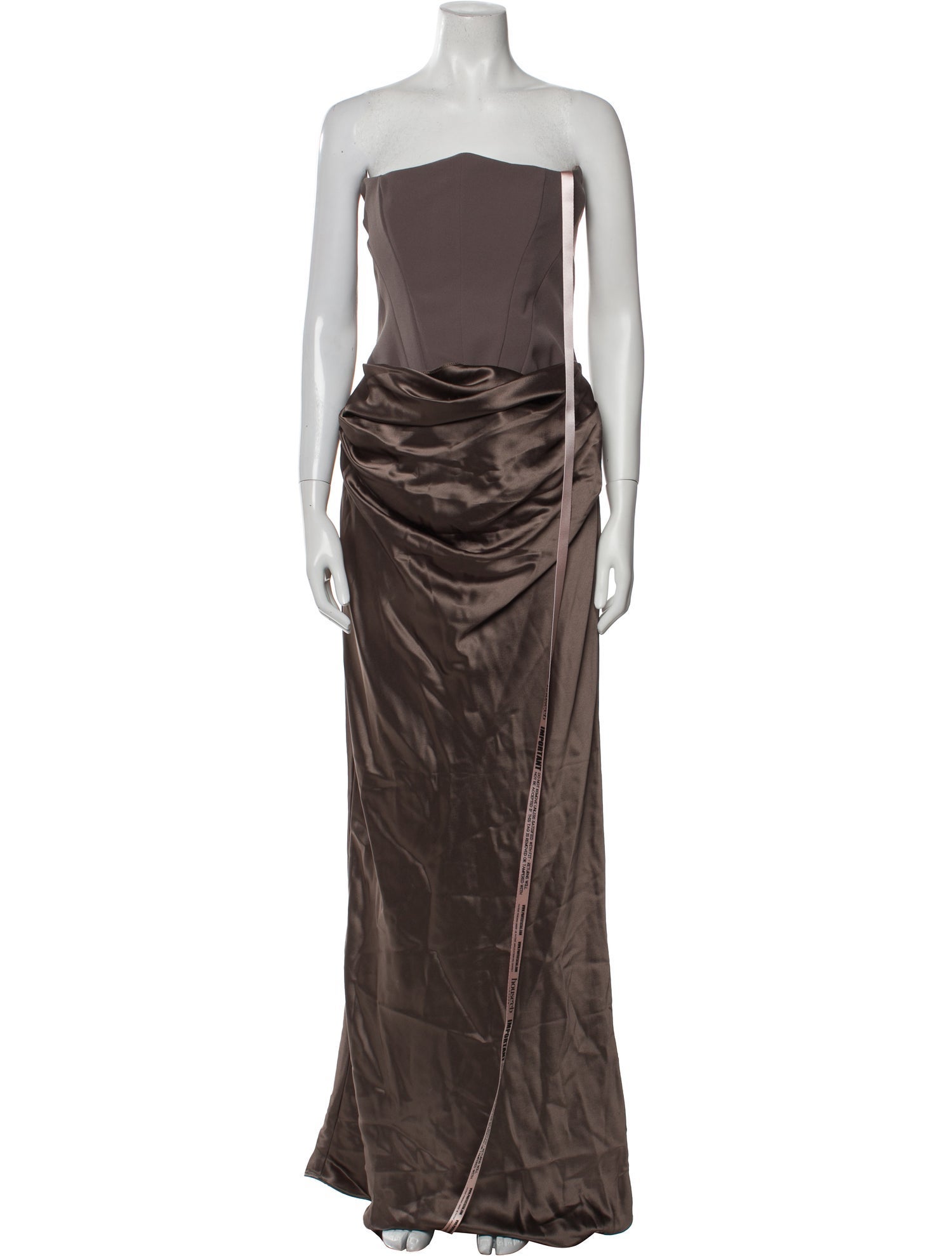 House of CB London Strapless Long Dress w/ Tags