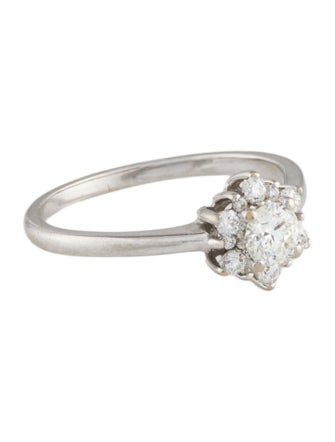 Hearts on Fire 14K Delight Lady Di Diamond Engagement Ring