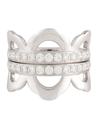 Hearts on Fire 18K 1.04ctw Diamond Lorelei Right Hand Band Ring