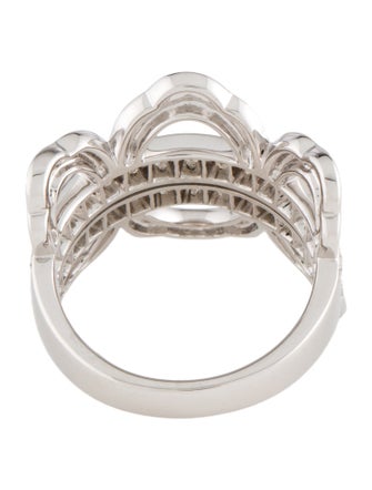 Hearts on Fire 18K 1.04ctw Diamond Lorelei Right Hand Band Ring