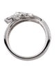 Hearts on Fire 18K Diamond Aerial Cross Over Right Hand Band Ring