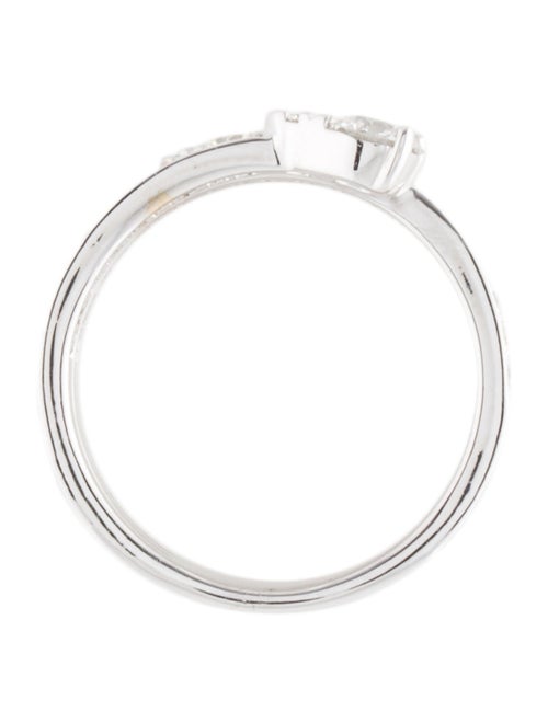 Hearts on Fire 18K 1.10ctw Diamond Aerial Four Row Right Hand Band Ring