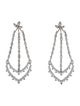 Hearts on Fire 18K Diamond Aerial Triple Diamond Chandelier Earrings