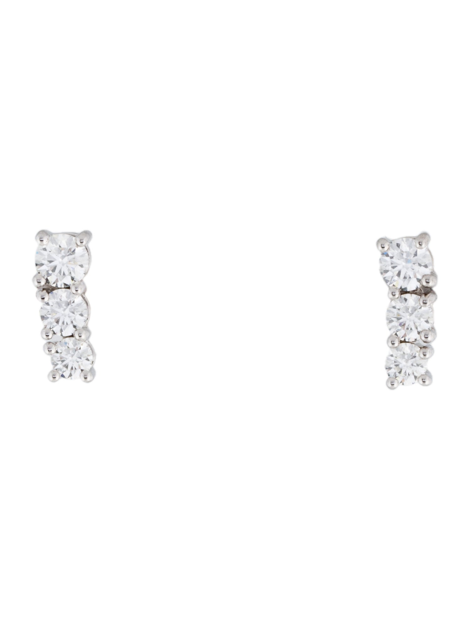 Hearts on Fire 18K Diamond Stud Earrings