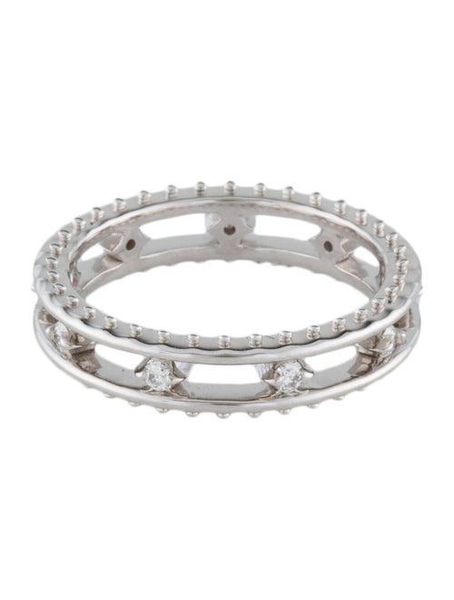 Hearts on Fire 18K Diamond Slone Picot Floating Band