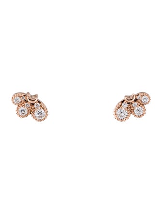 Hearts on Fire 18K Diamond Behati Stud Earrings