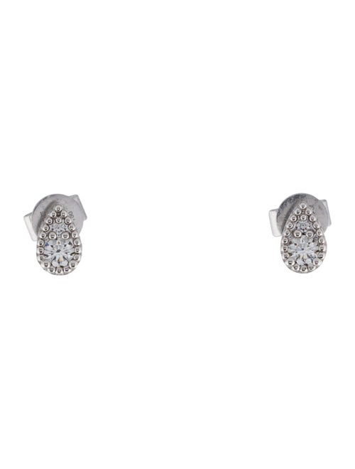 Hearts on Fire 18K Diamond Behati Beaded Stud Earrings