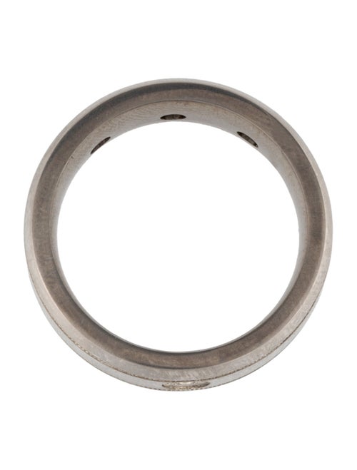 Hearts on Fire Diamond Milgrain Inlay Dome Band