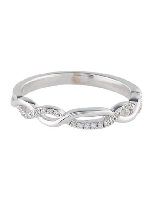 Hearts on Fire 18K Diamond Destiny Lace Twist Diamond Band