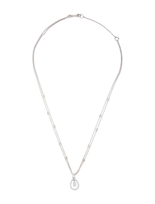 Hearts on Fire 18K Diamond Aerial Drop Pendant Necklace