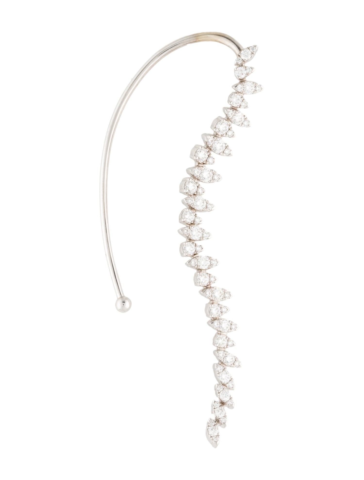 Hearts on Fire 18K Diamond Ear Cuff