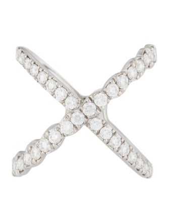 Hearts on Fire 18K Diamond Lorelei Criss Cross Ring
