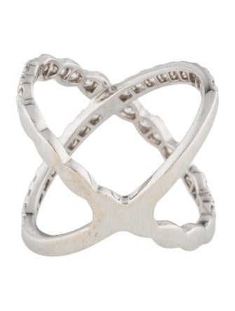Hearts on Fire 18K Diamond Lorelei Criss Cross Ring