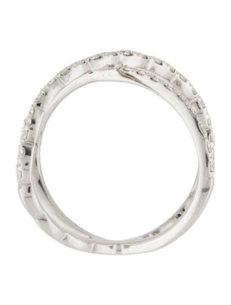 Hearts on Fire 18K Diamond Lorelei Criss Cross Ring