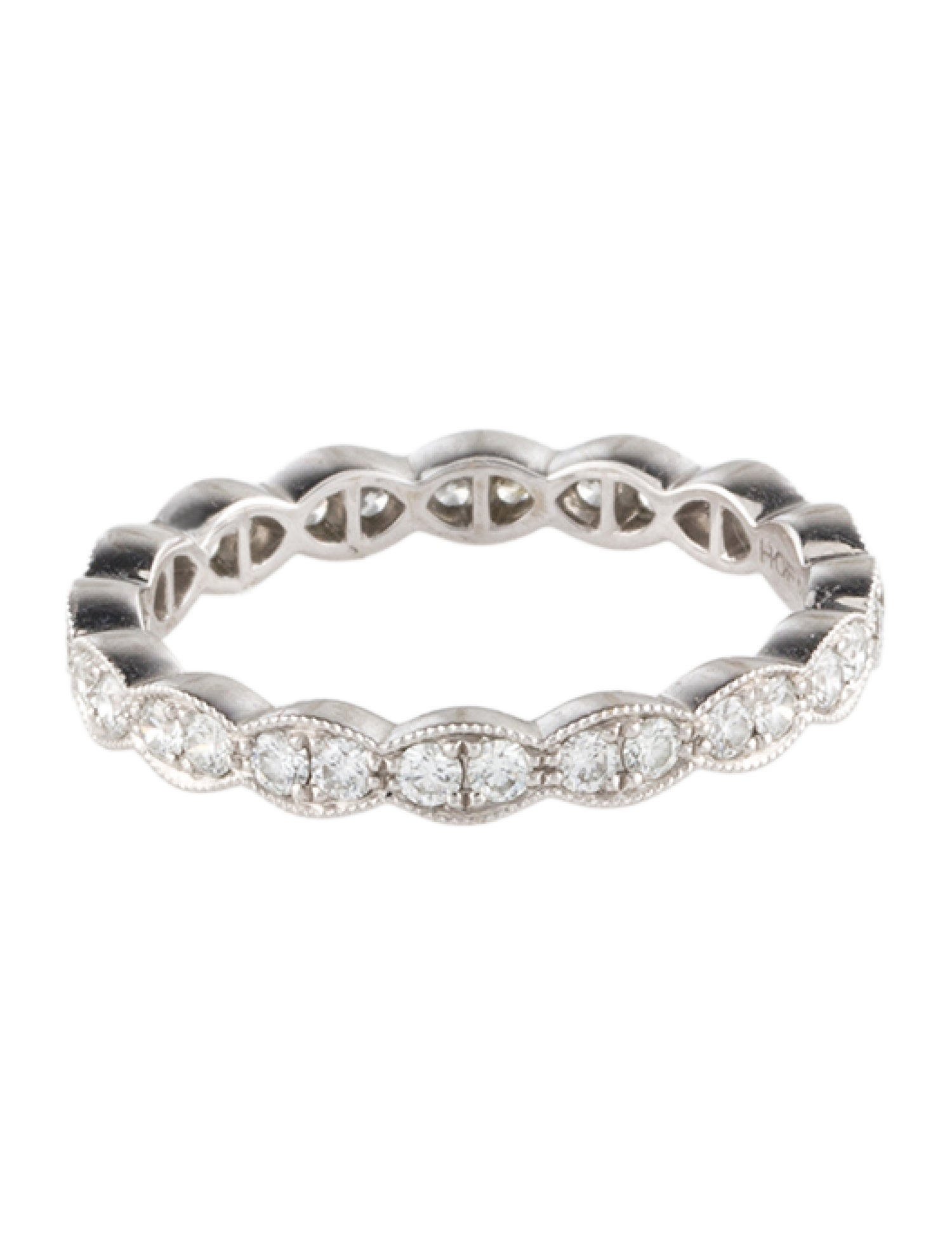 Hearts on Fire 18K Diamond Eternity Band