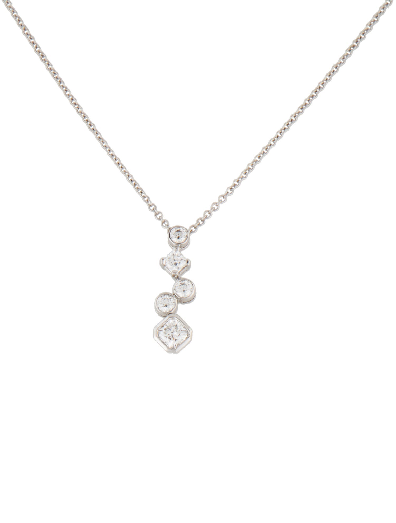 Hearts on Fire 18K 1.1ctw Journey Pendant