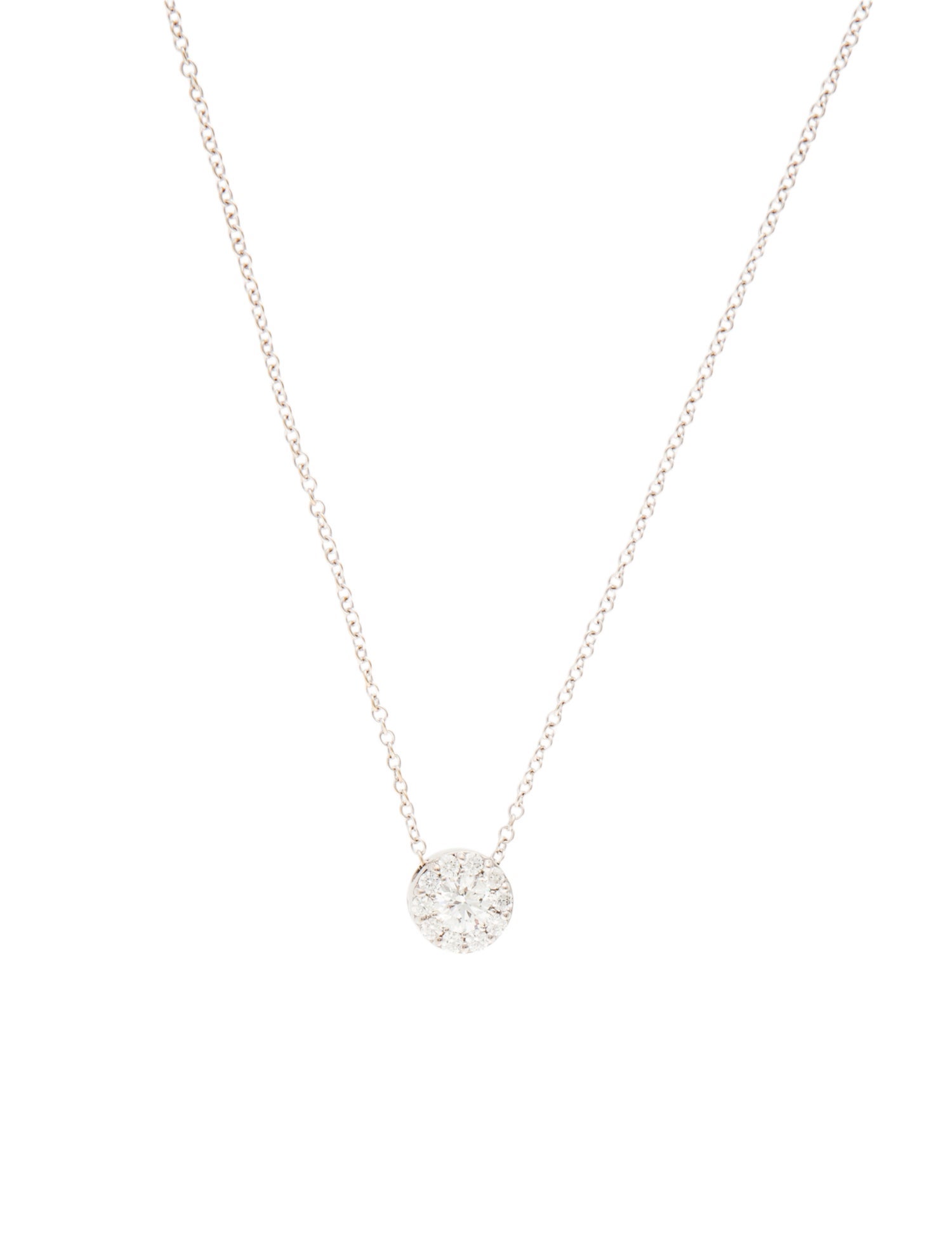 Hearts on Fire 18K Diamond Fulfillment Pendant Necklace