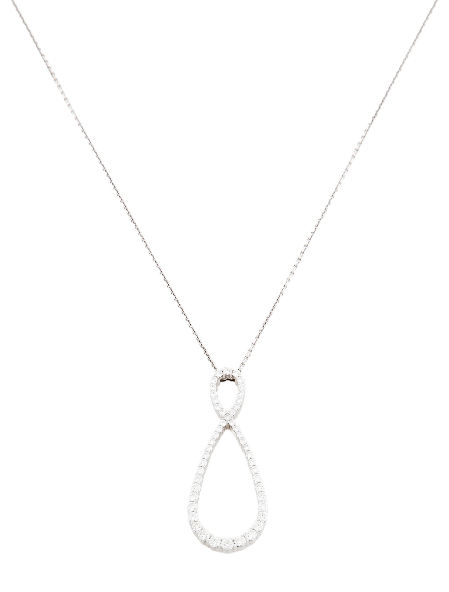 Hearts on Fire 18K 1.55ctw Diamond Pendant Necklace