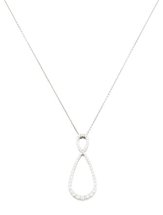 Hearts on Fire 18K 1.55ctw Diamond Pendant Necklace