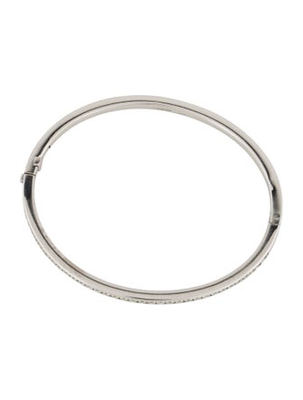 Hearts on Fire 18K 1.20ctw Diamond Classic Channel Set Bangle