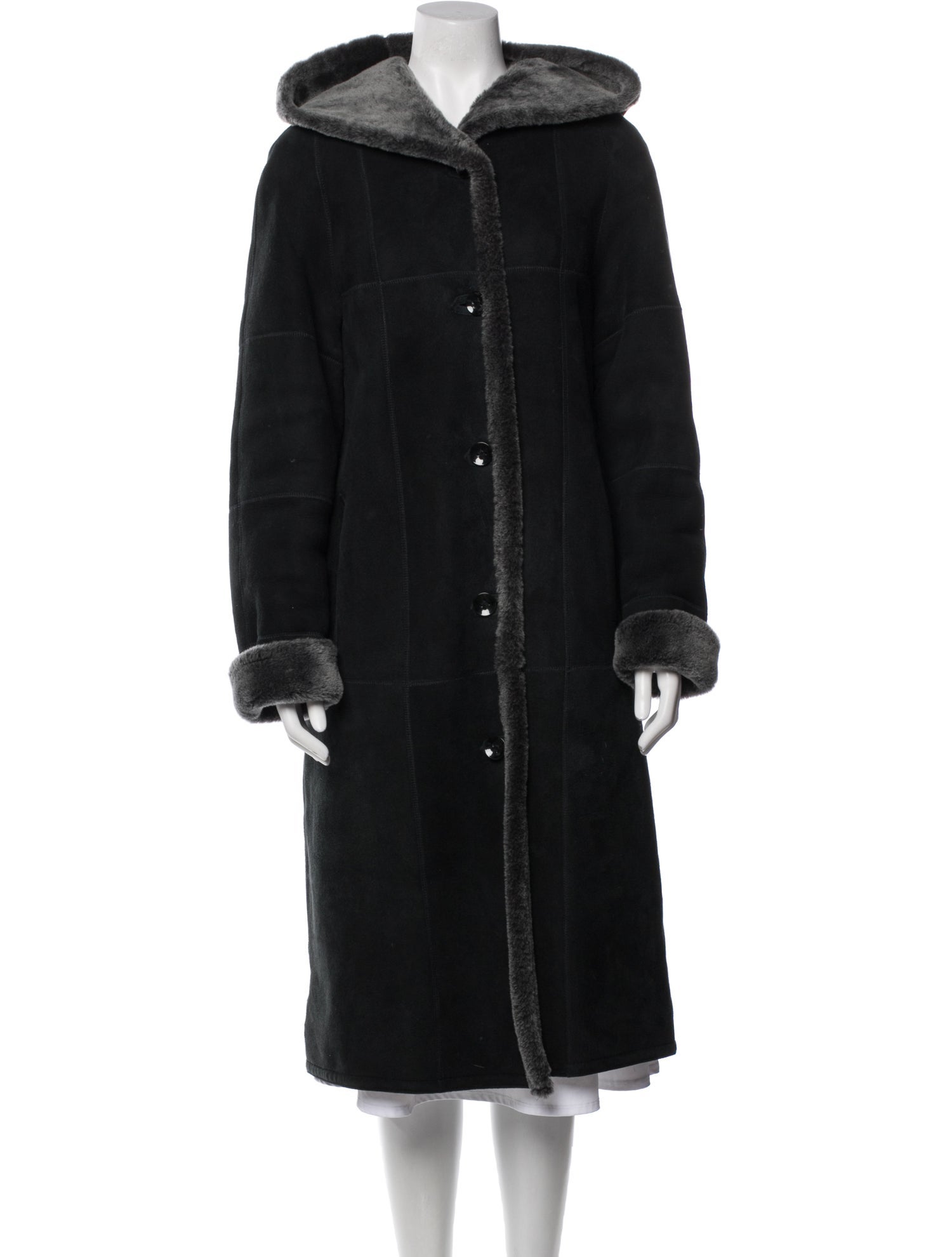 HiSO Lamb Leather Fur Coat