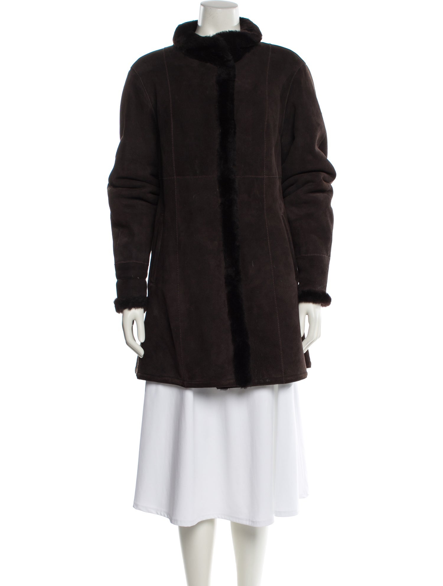 HiSO Suede Fur Coat