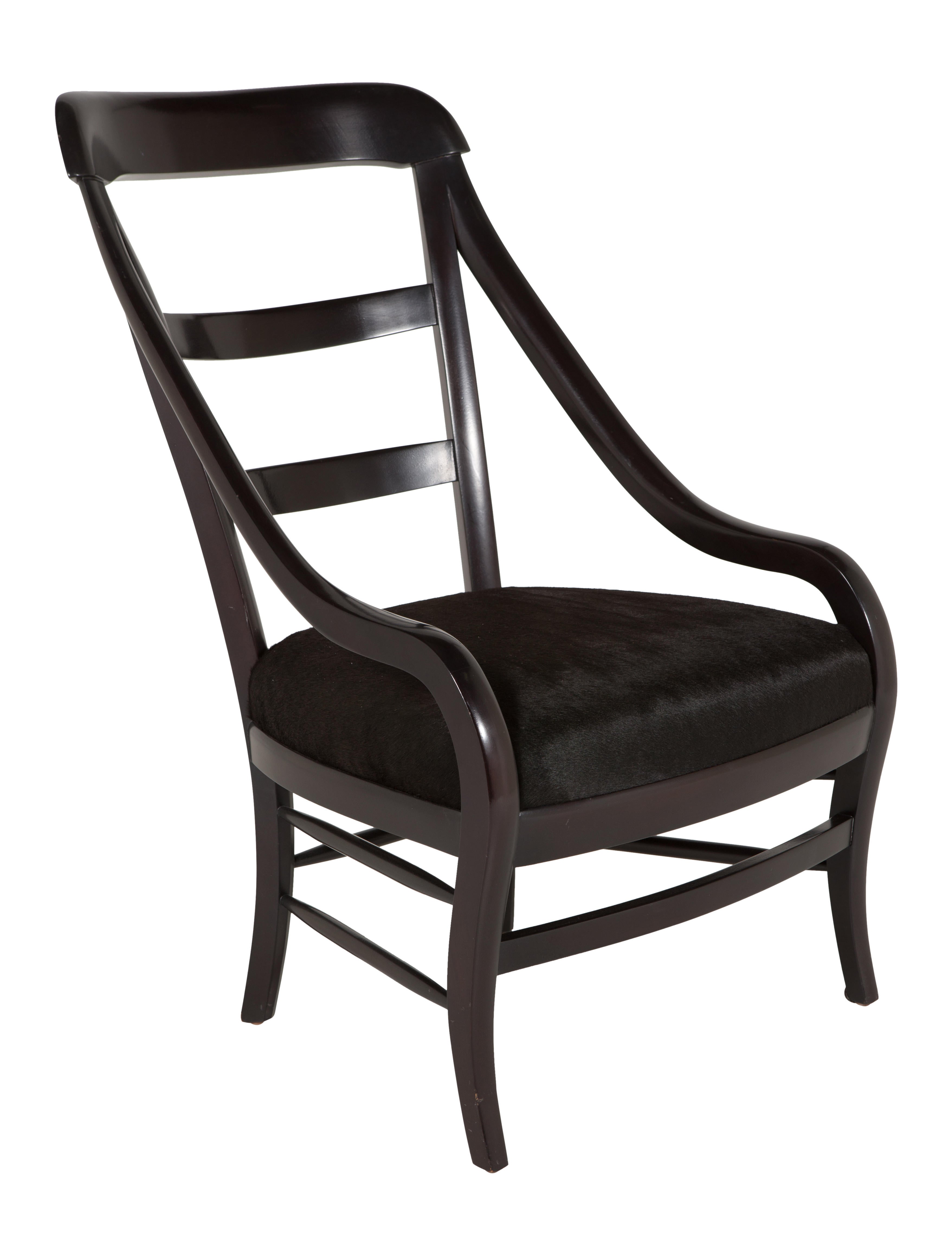 Holly Hunt Hide Accent Chair