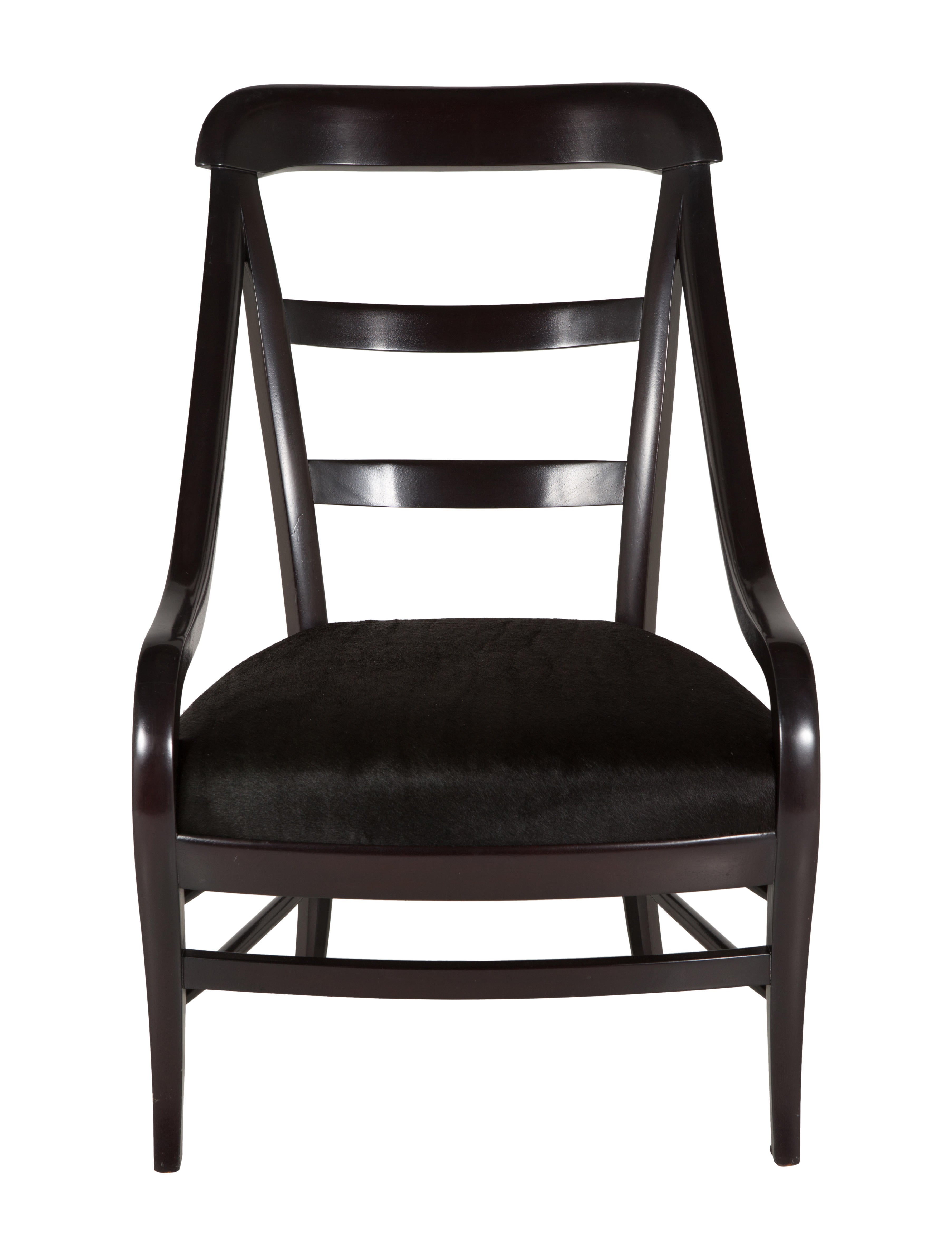 Holly Hunt Hide Accent Chair