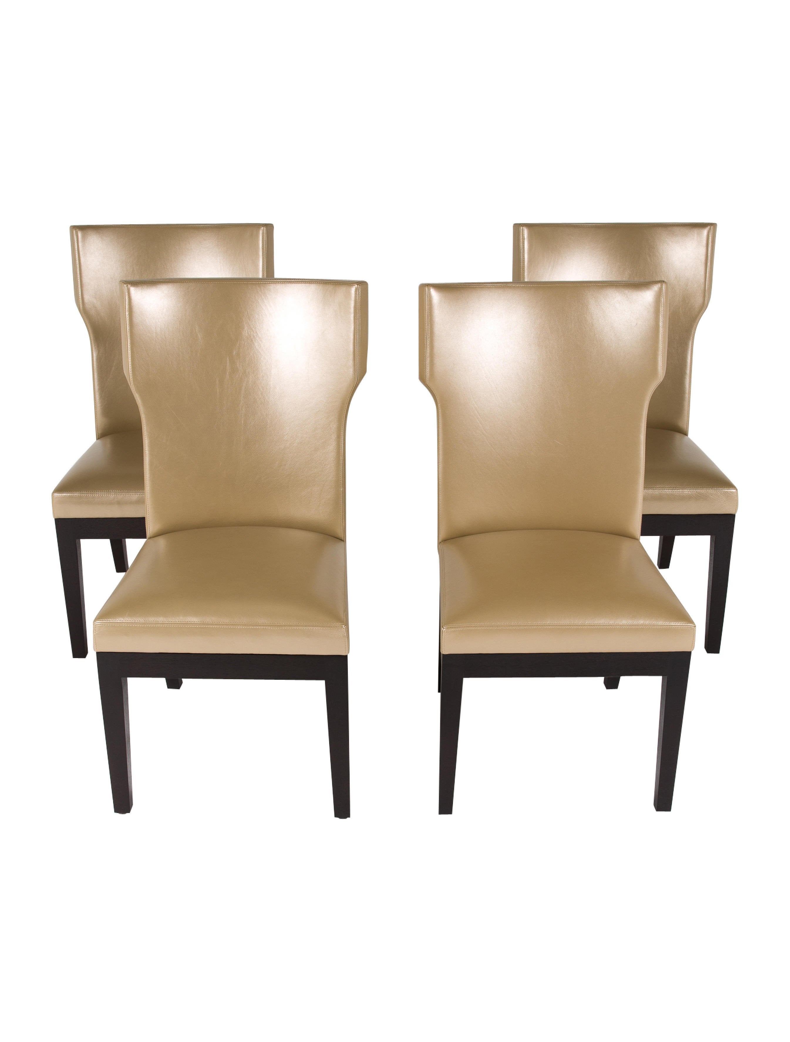 Holly Hunt Set of 4 Christian Liaigre Barbuda Dining Chairs