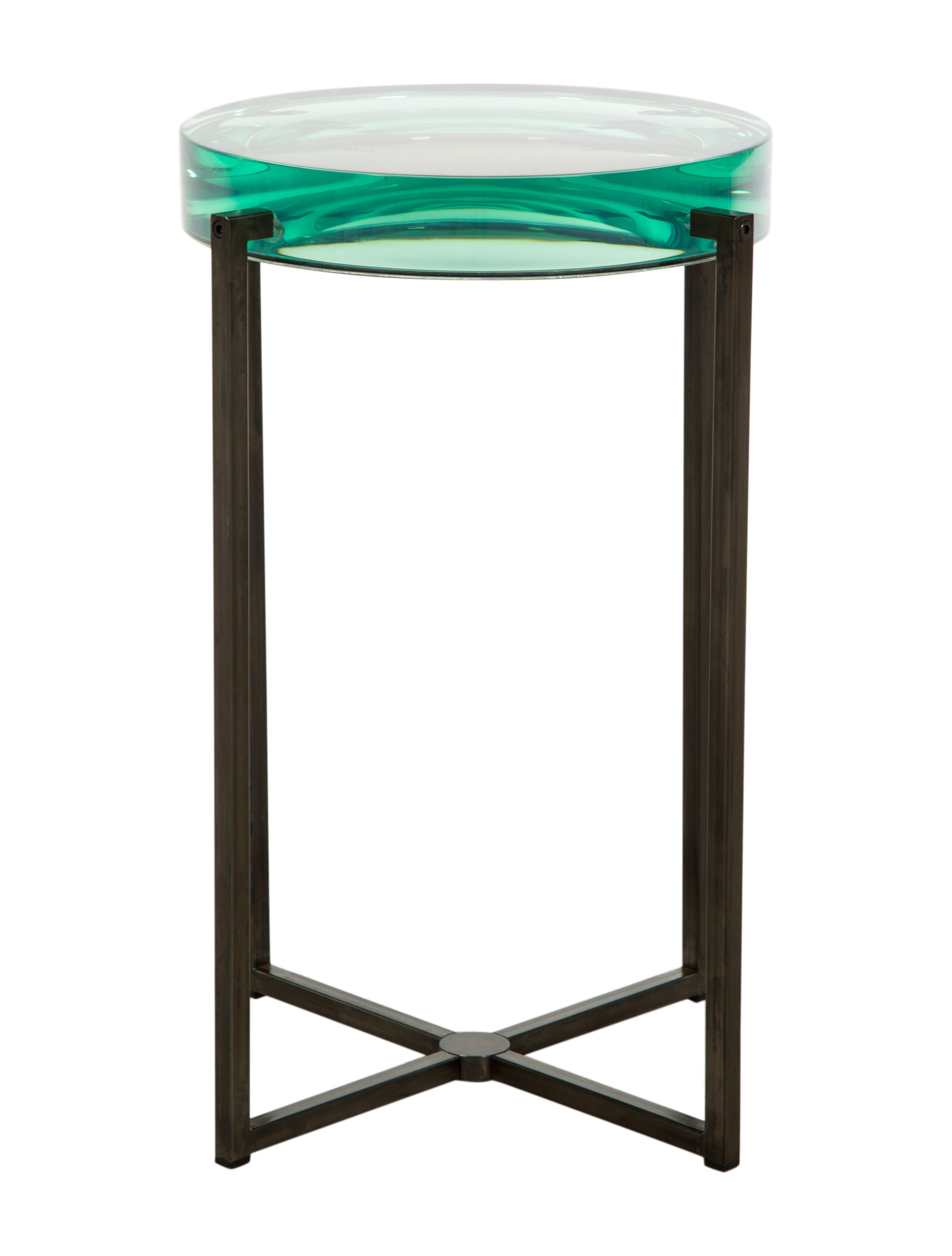 Holly Hunt Lens Side Table