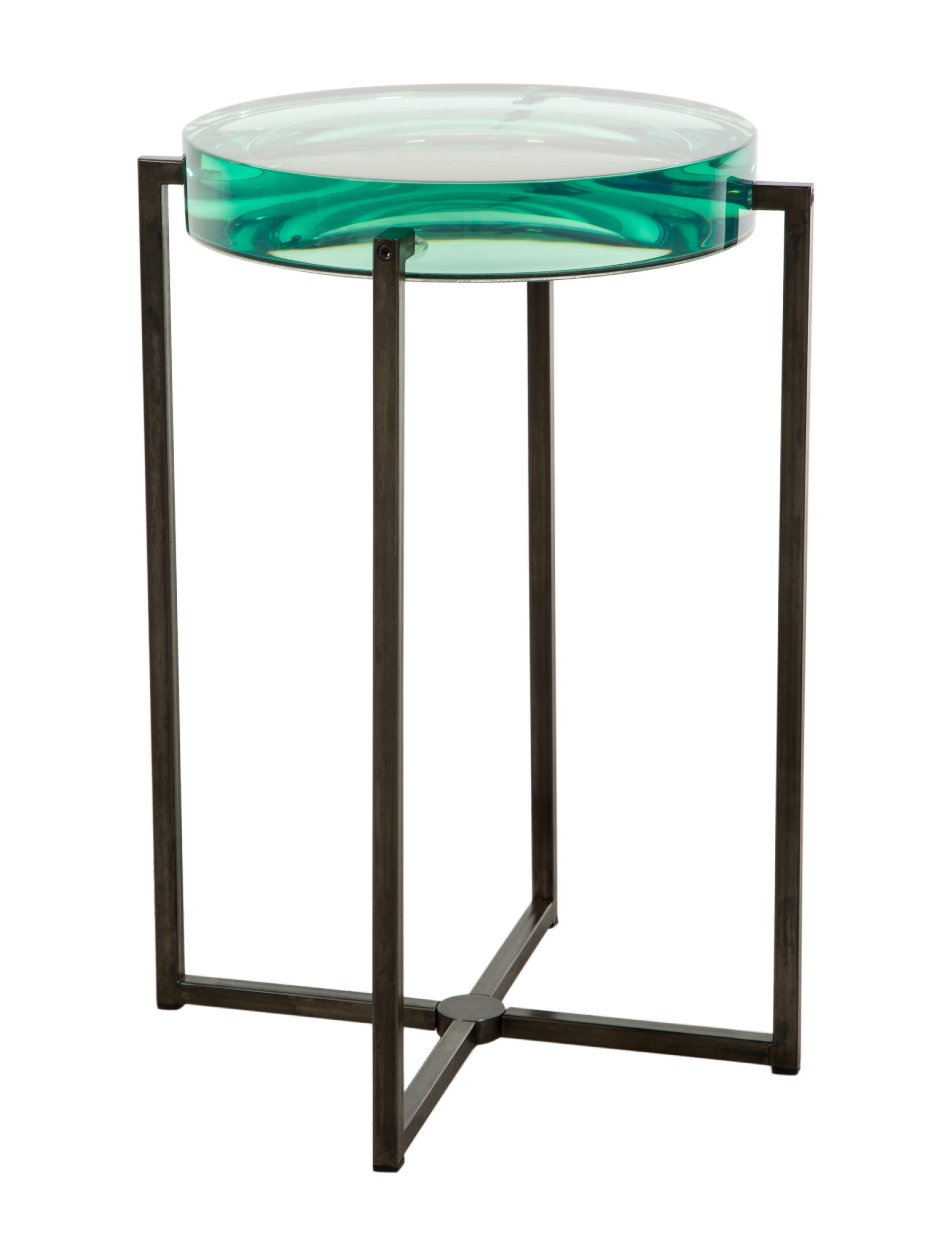 Holly Hunt Lens Side Table