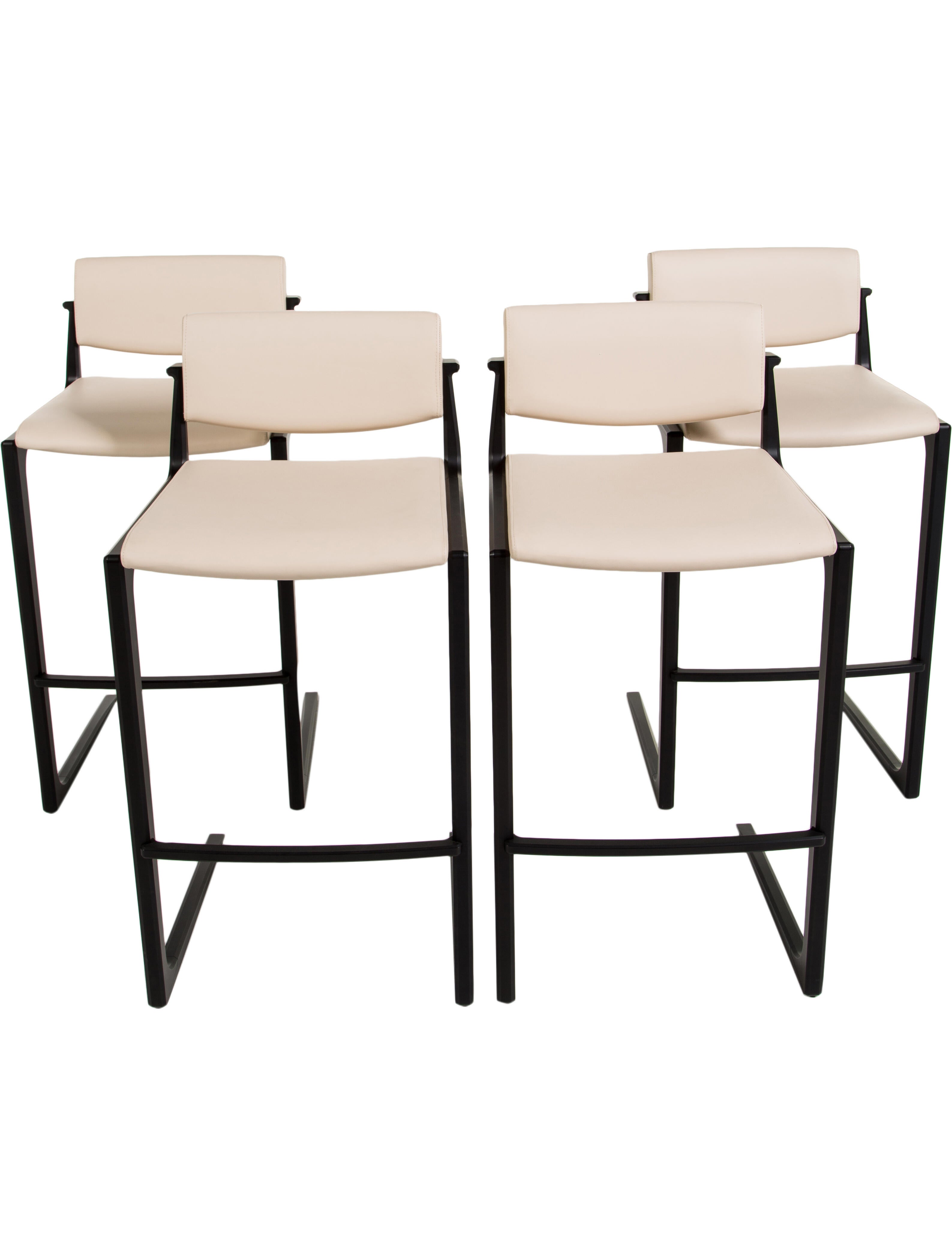 Holly Hunt Set of 4 Shadow Counter Stools