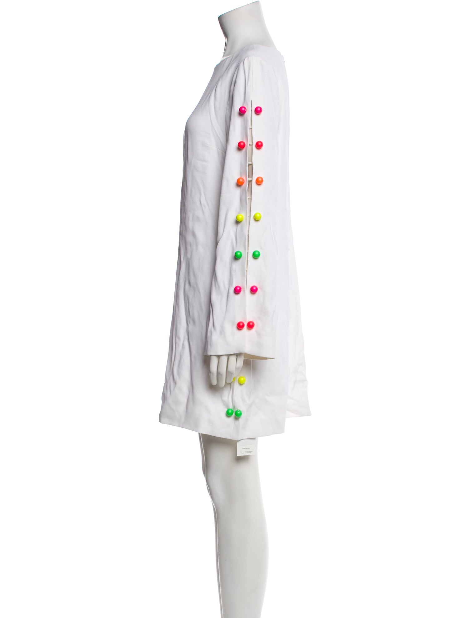 Honor Bateau Neckline Mini Dress