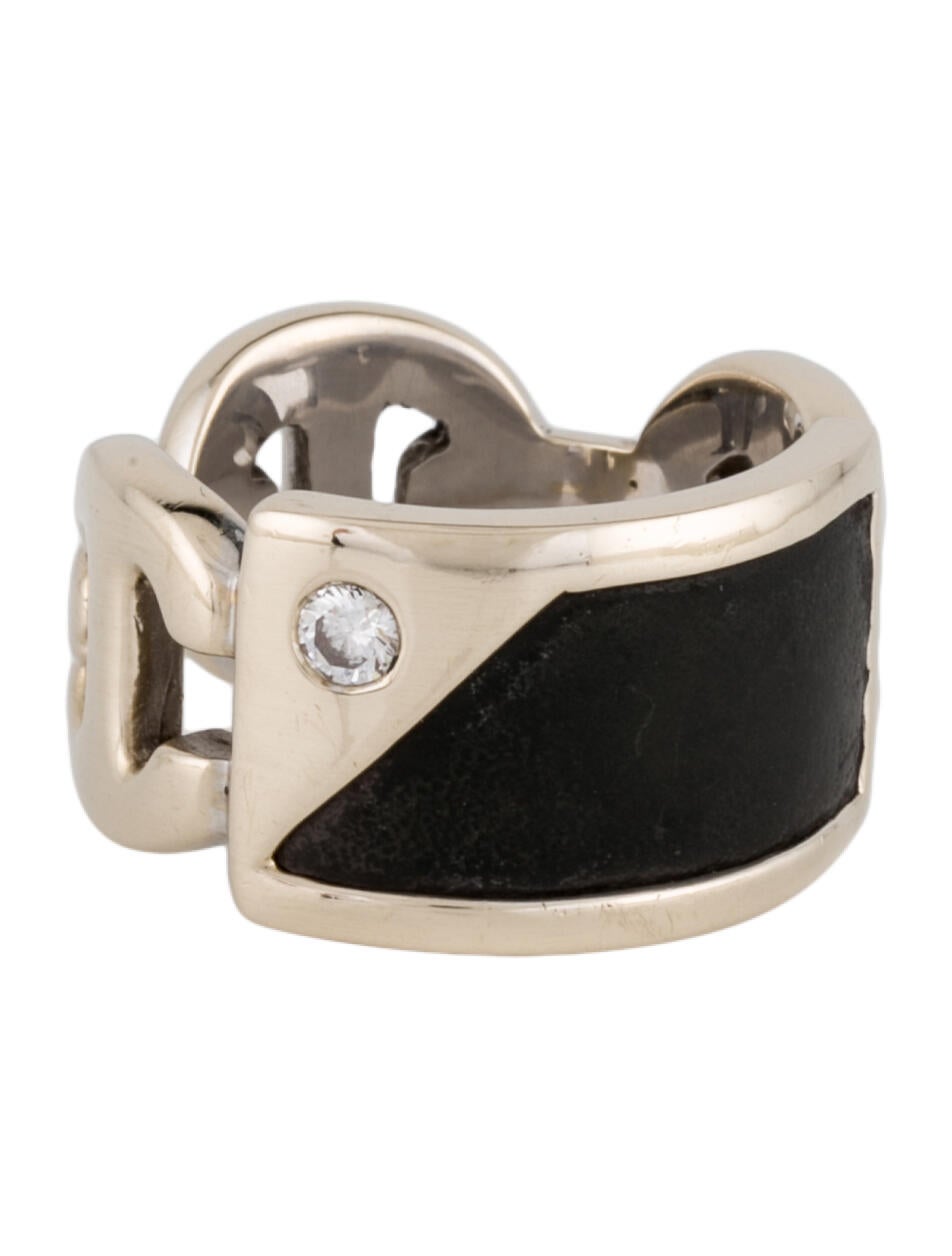 Hoorsenbuhs Diamond Kiss w/ Lounge Leather Ring