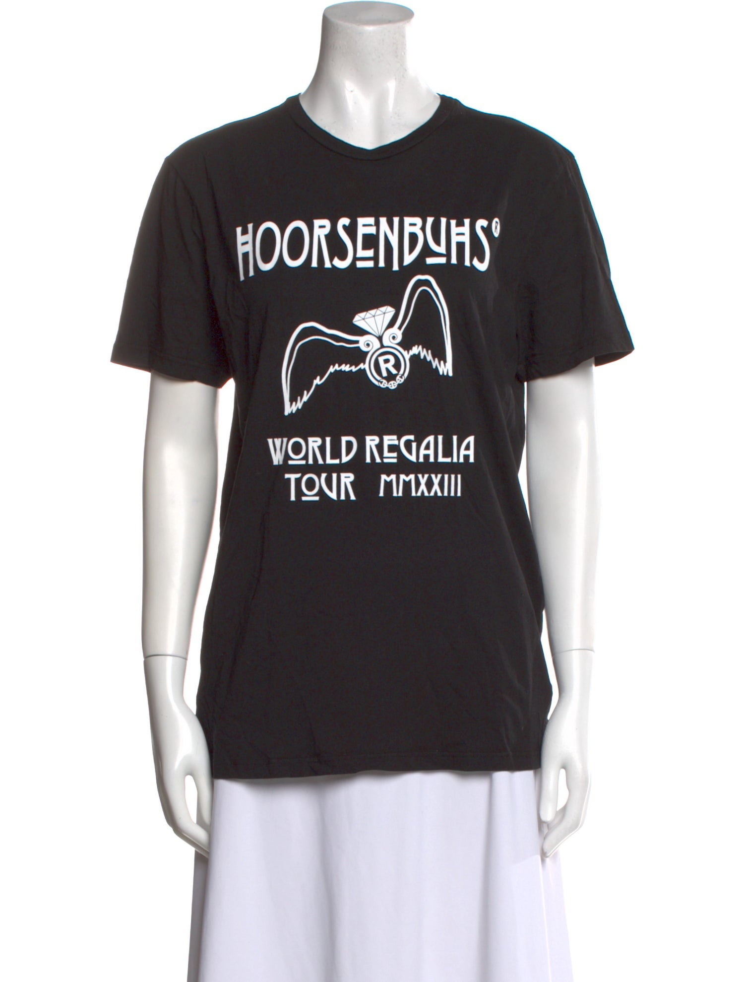 Hoorsenbuhs Graphic Print Crew Neck T-Shirt