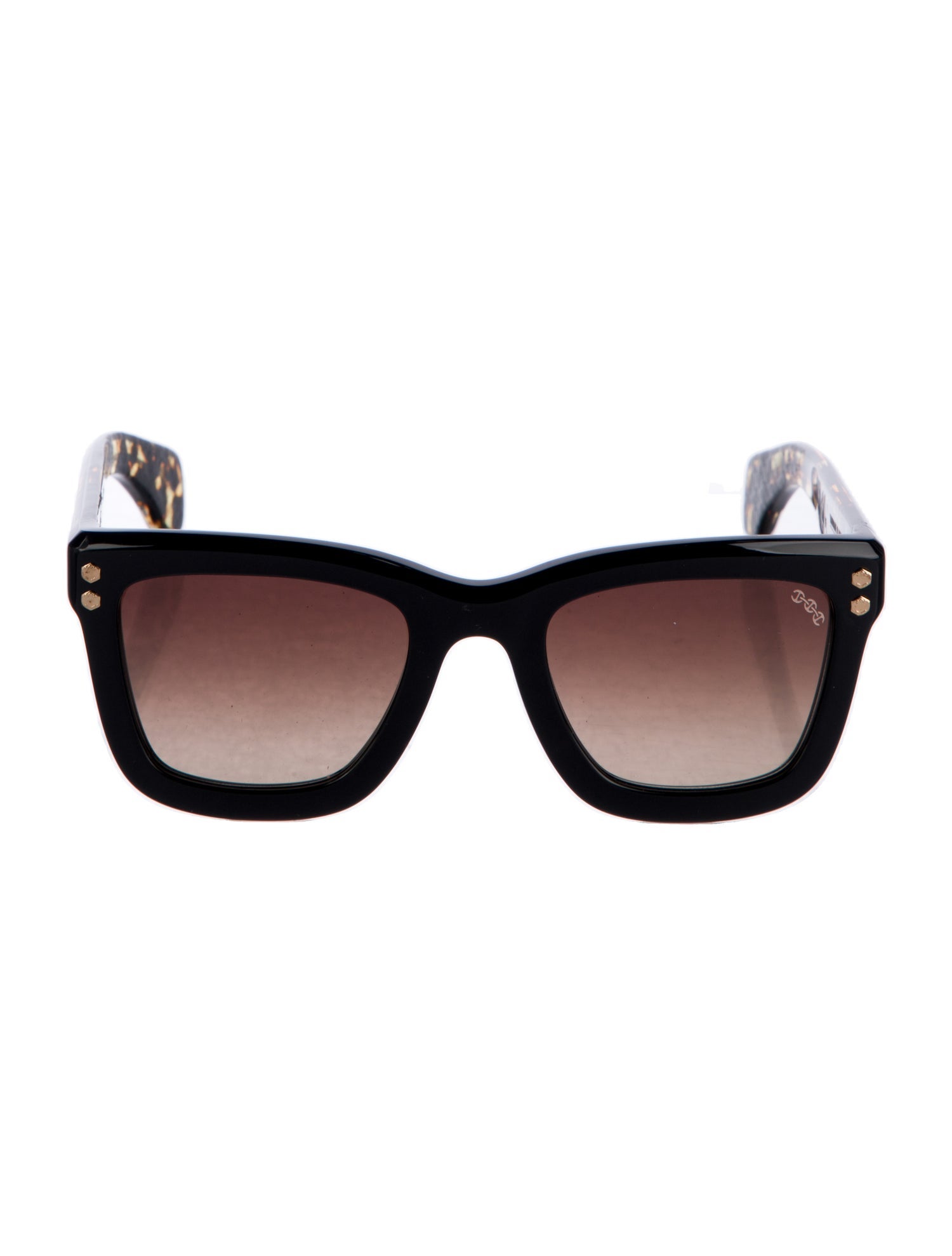 Hoorsenbuhs Marina Chain Accent Wayfarer Sunglasses