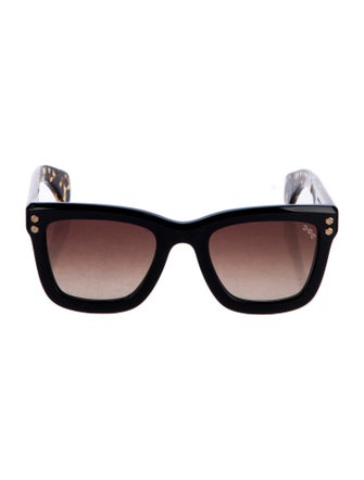 Hoorsenbuhs Marina Chain Accent Wayfarer Sunglasses