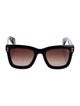 Hoorsenbuhs Marina Chain Accent Wayfarer Sunglasses
