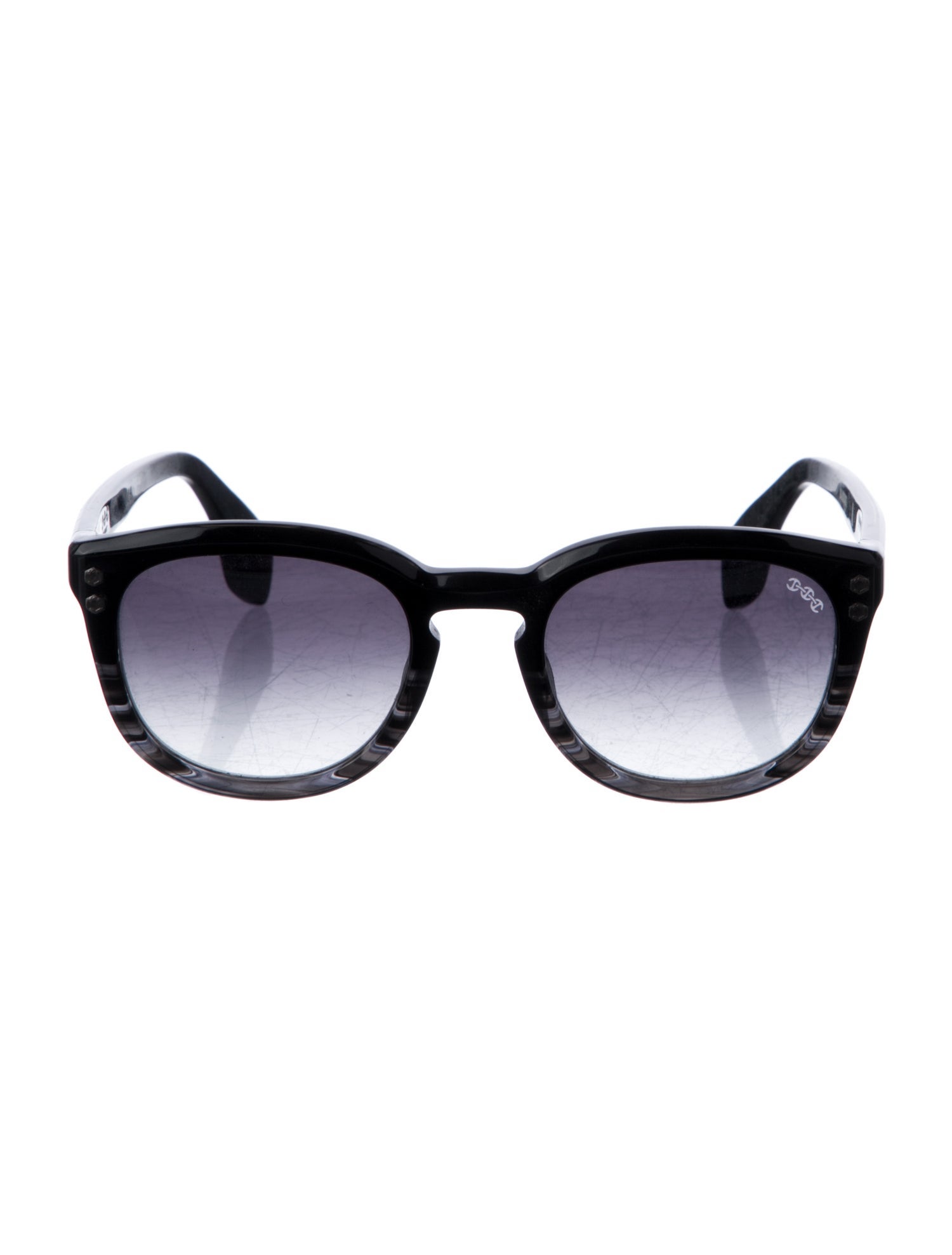 Hoorsenbuhs Marina Chain Accent Wayfarer Sunglasses