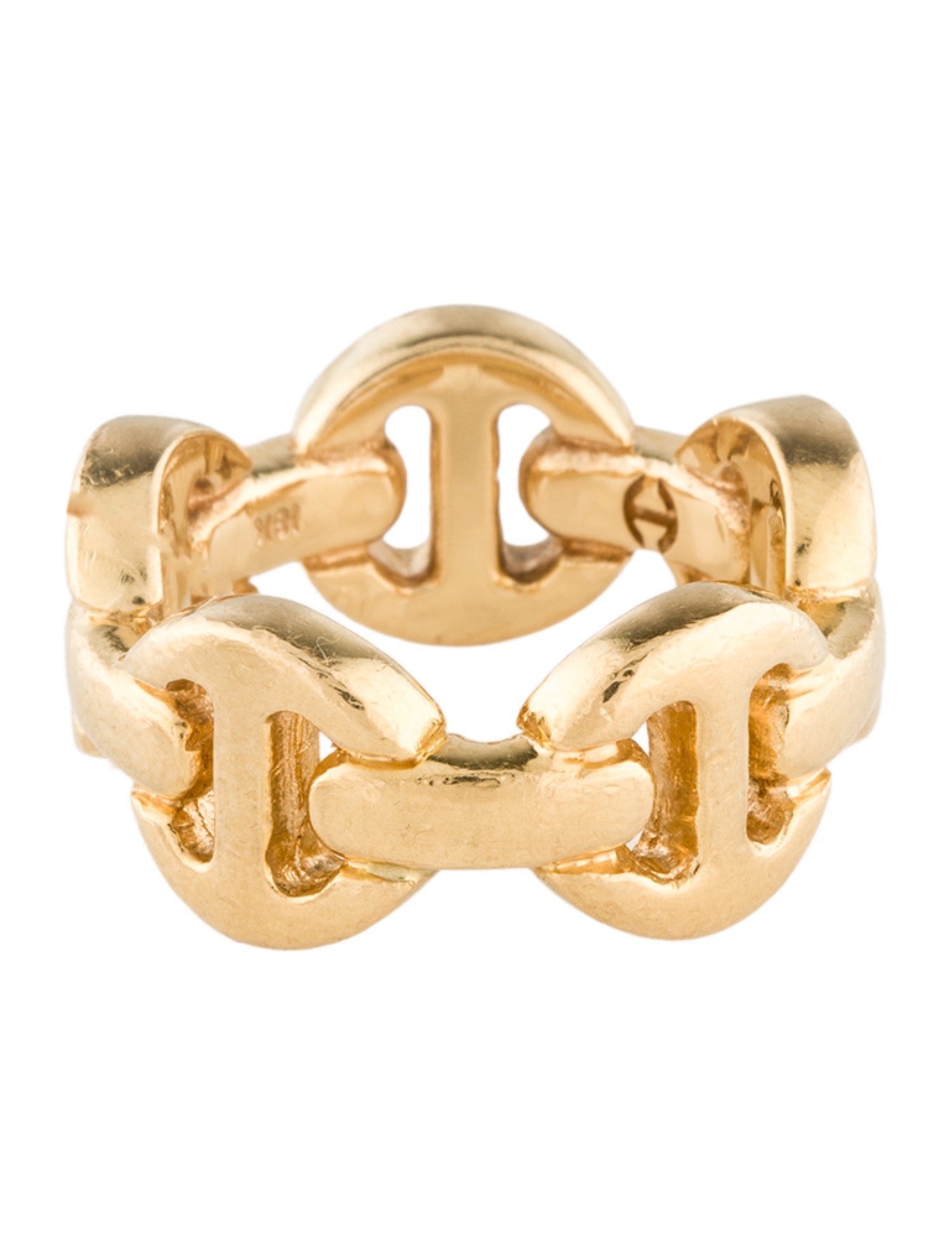 Hoorsenbuhs 18K Classic Tri-Link Ring