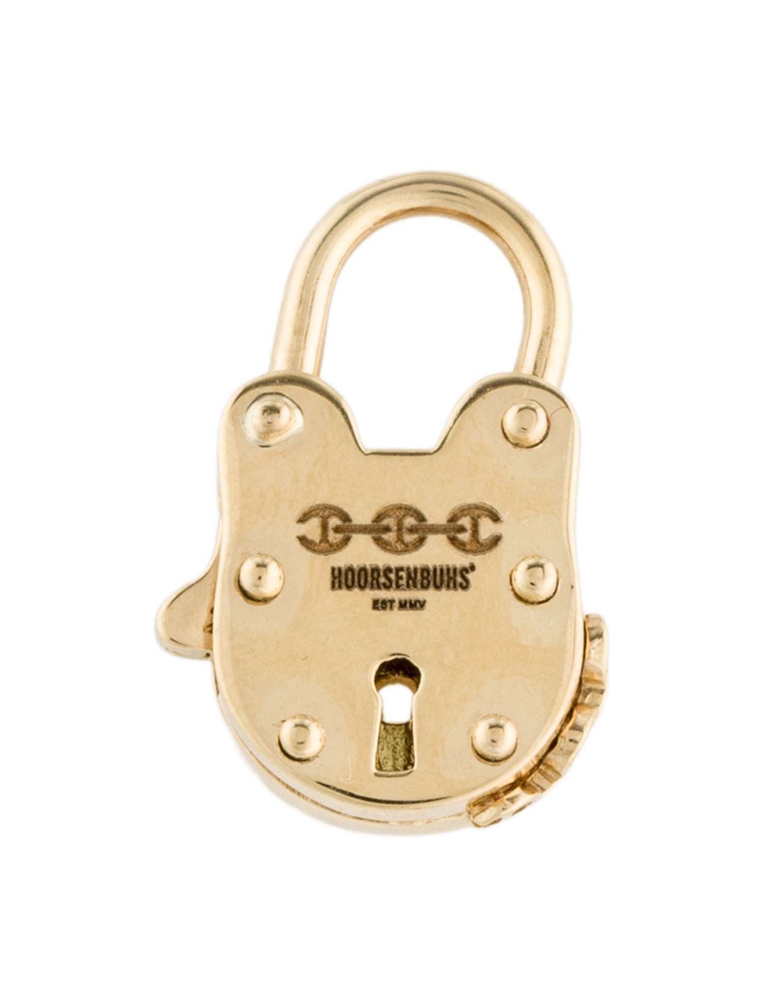 Hoorsenbuhs 18K 19MM LOCK Pendant