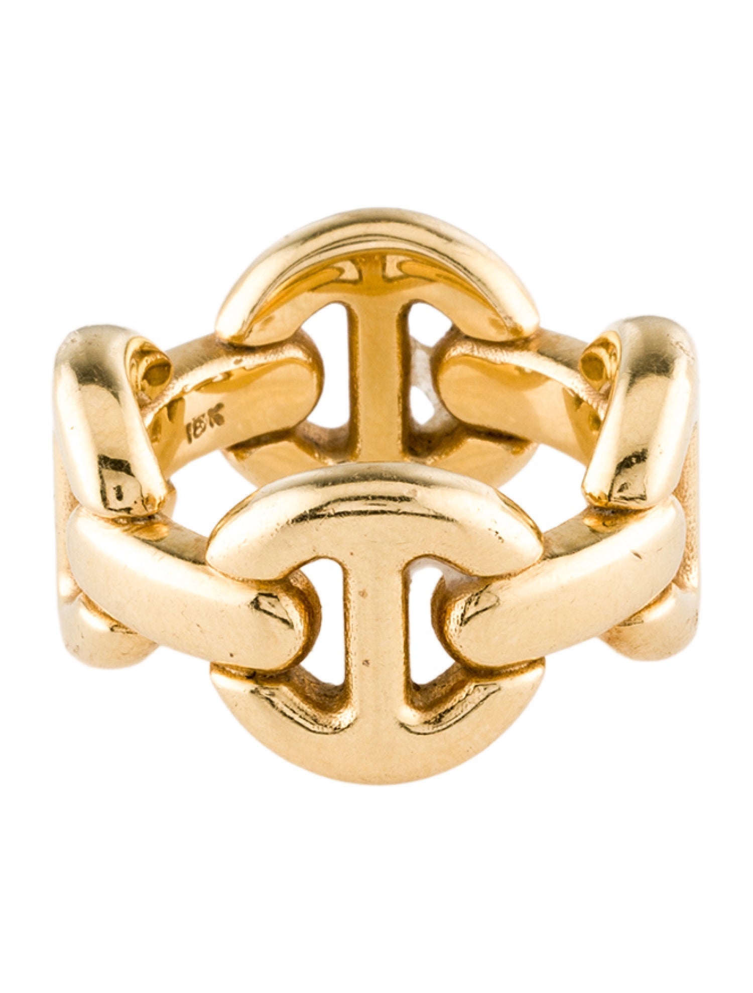 Hoorsenbuhs 18K Quad Link Band