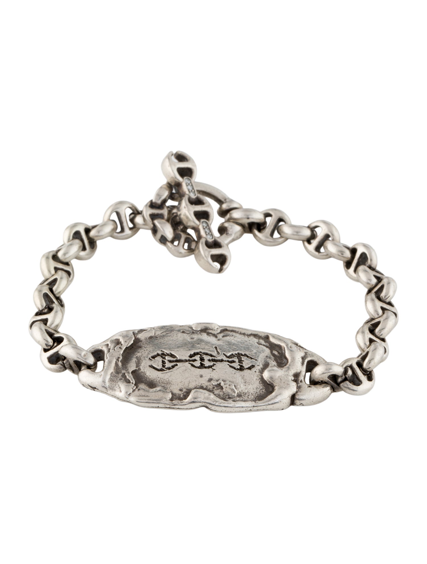 Hoorsenbuhs Diamond RGK Sacred Plate Bracelet