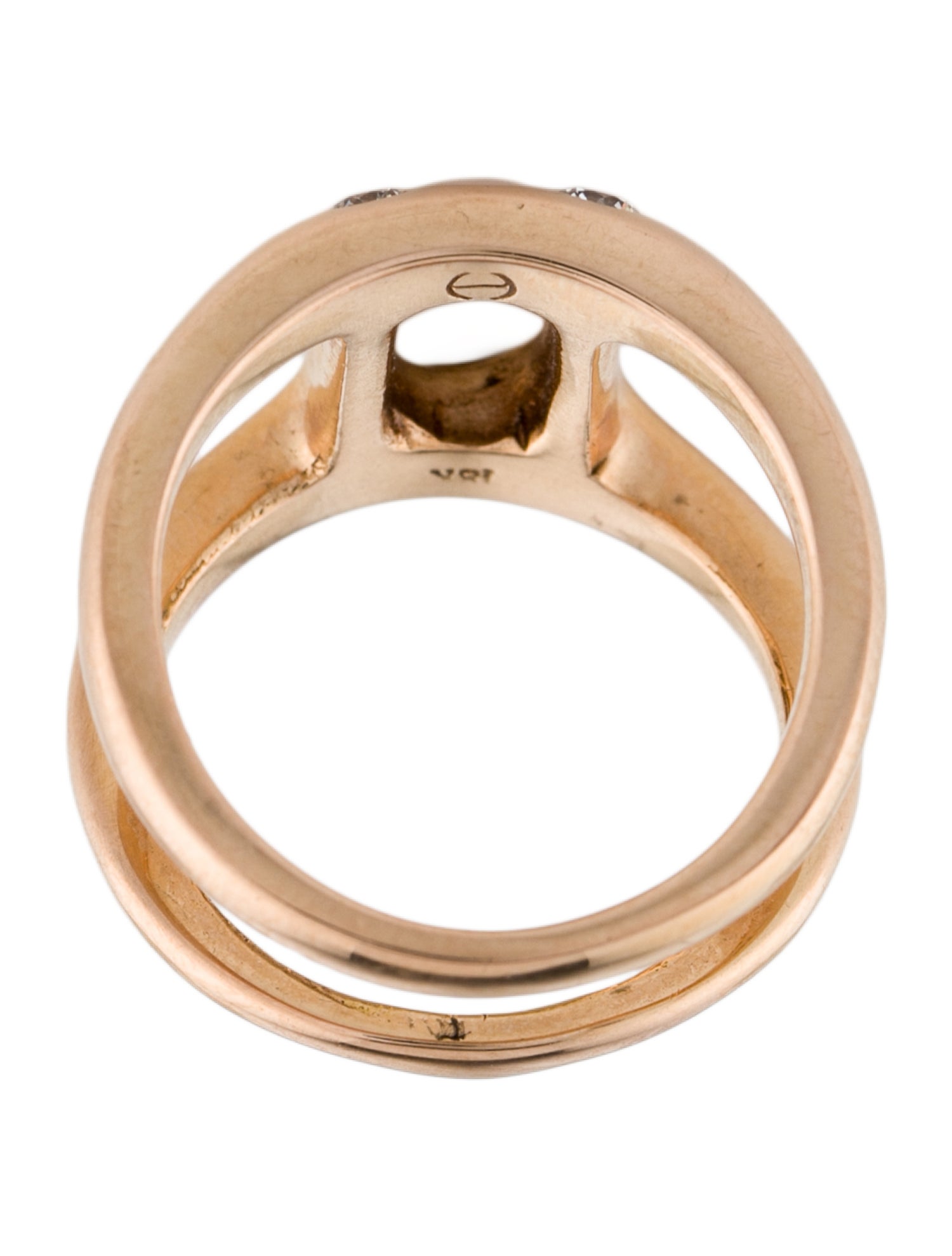 Hoorsenbuhs 18K Diamond Dame Phantom II Ring - Band, Rings 
