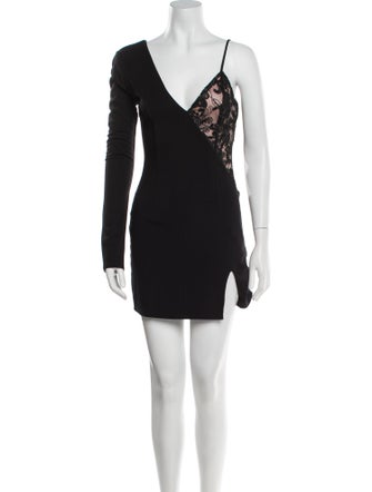 h:ours V-Neck Mini Dress