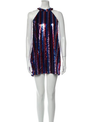 Halpern Dresses Printed Mini Dress Us2, Fr34 | XS