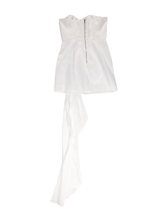 Halpern One-Shoulder Long Dress