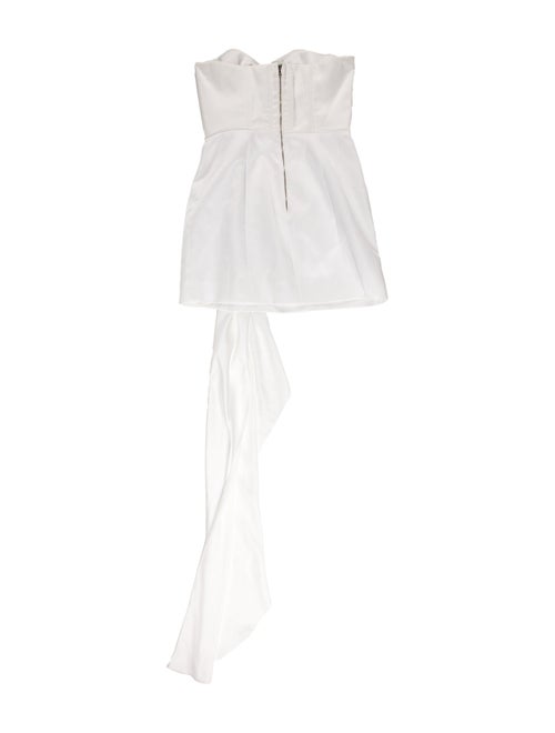 Halpern One-Shoulder Long Dress