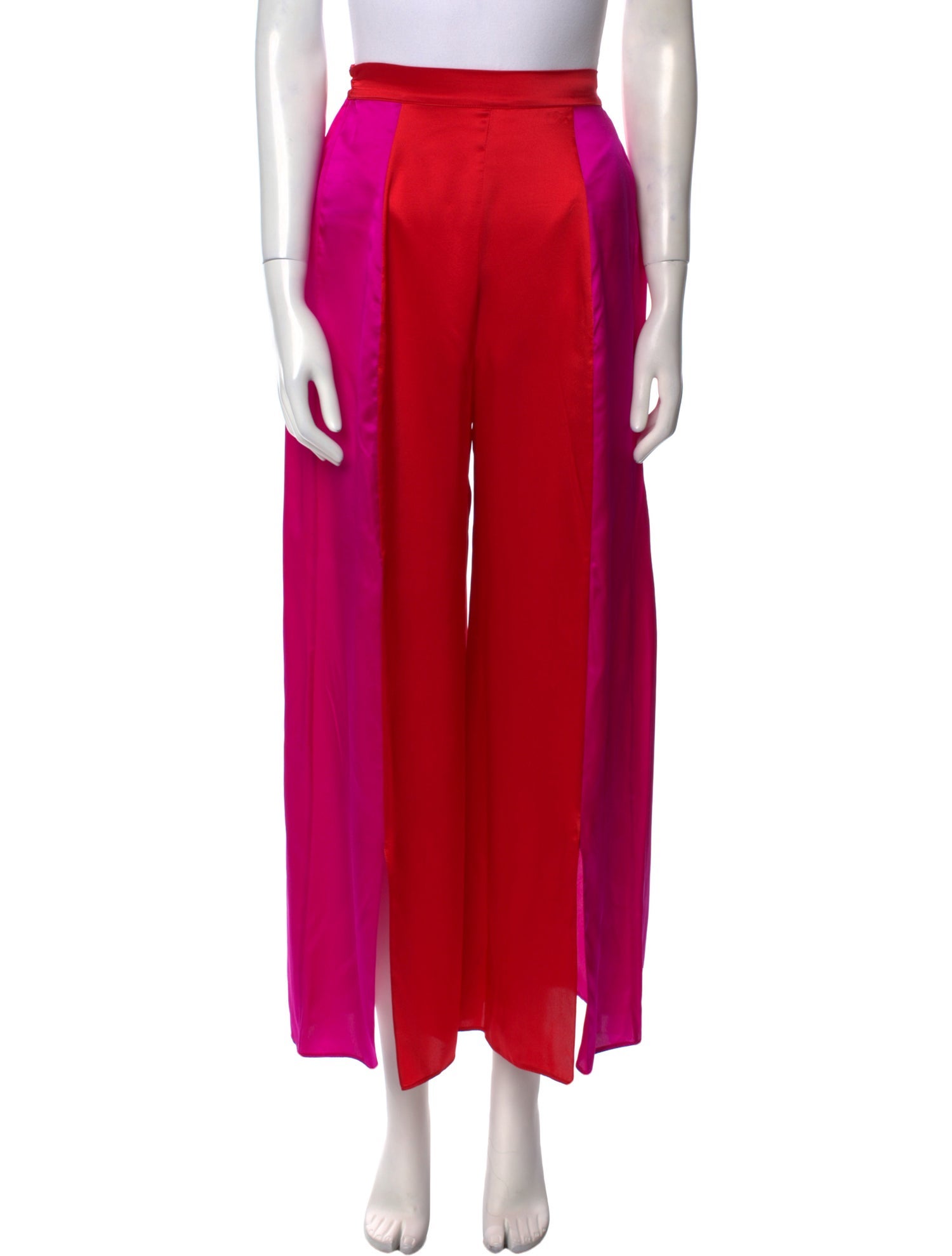 Halpern Silk Wide Leg Pants